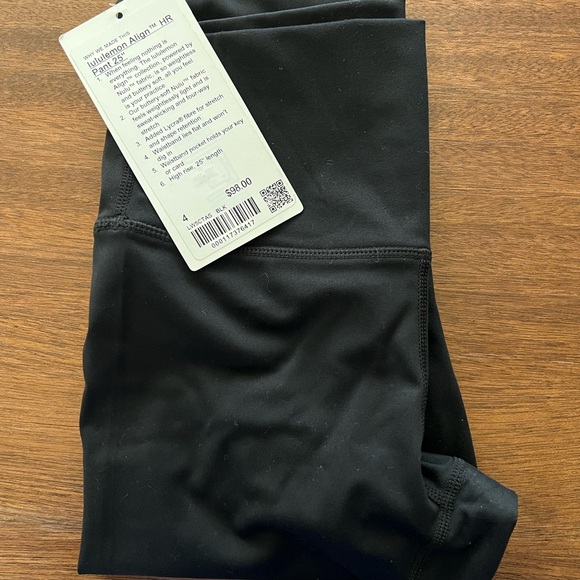 LULULEMON Align Pant 25”. These are brand new with tags. - Picture 2 of 3